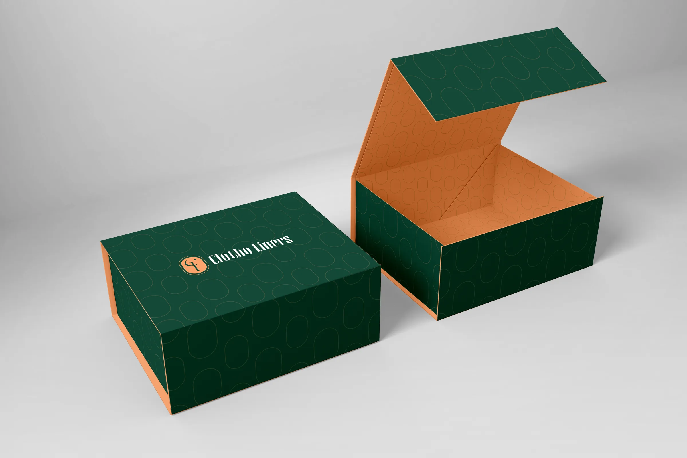 Green Clotho Liners gift box