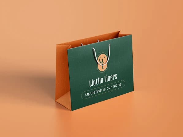 Green Clotho Liners shopping bag