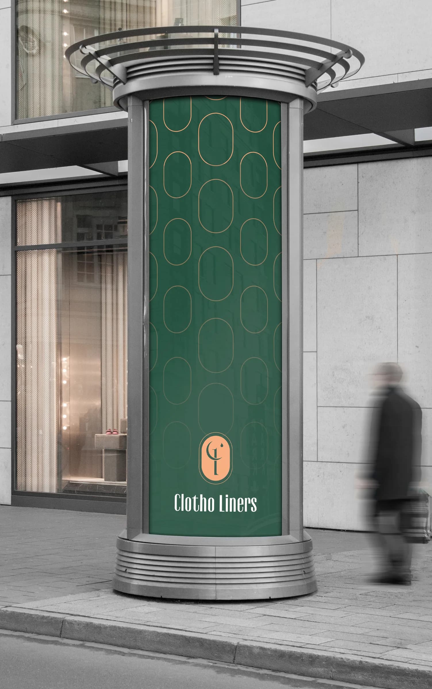 Clotho Liners advertising column