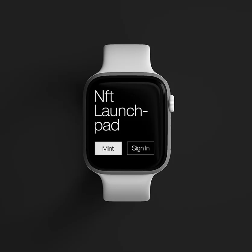 Fluur on a smartwatch