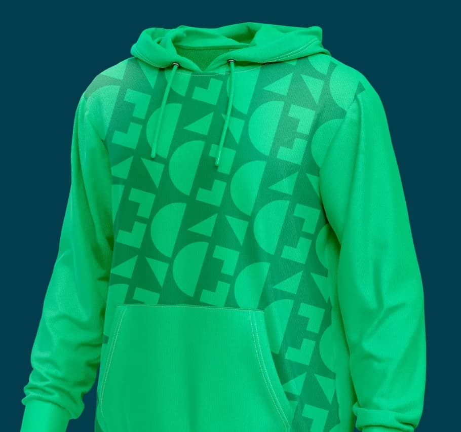 ThinkGrowth patterned hoodie