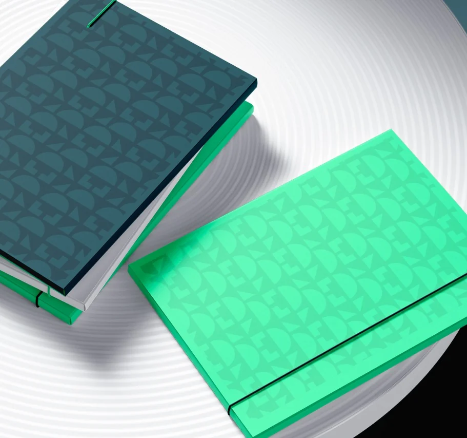 ThinkGrowth patterned notebooks