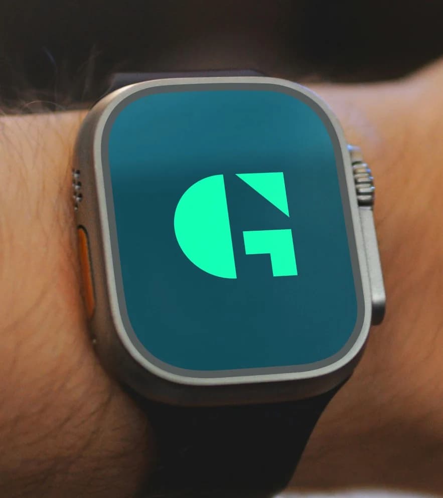 The ThinkGrowth icon on a smartwatch