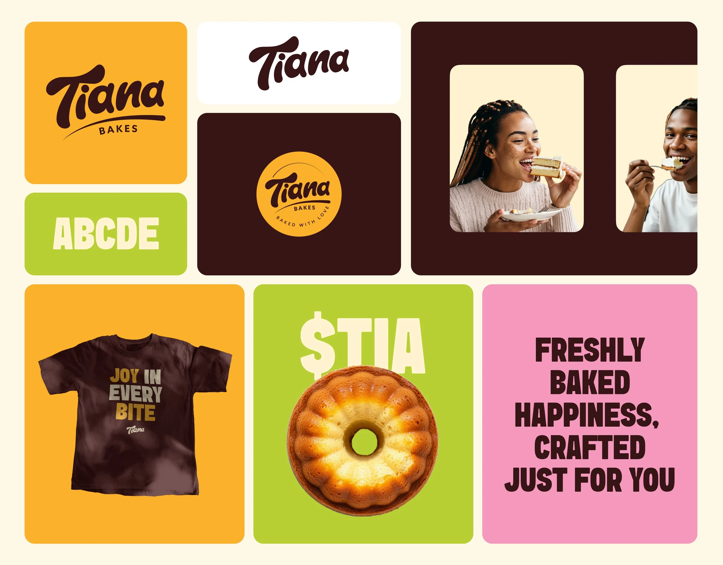 Tiana Bakes brand overview