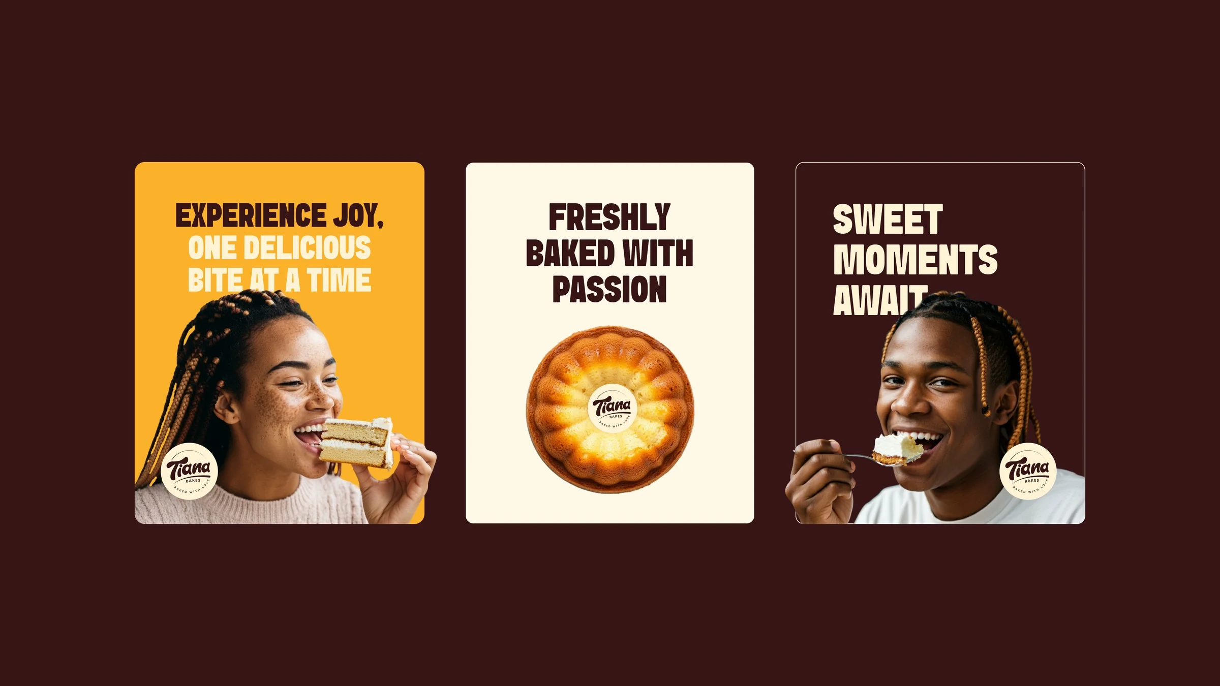 Three Tiana Bakes posters